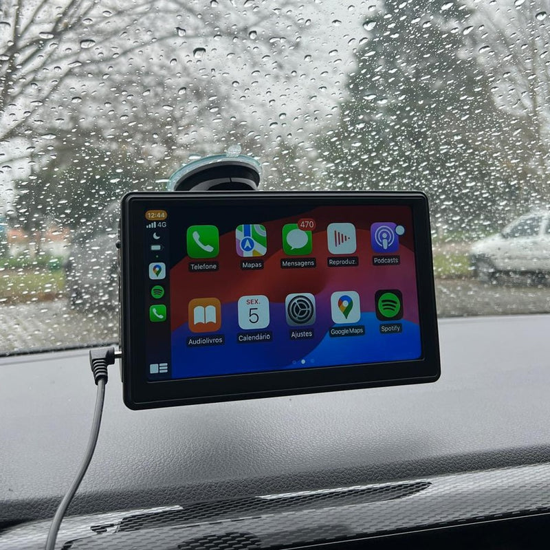 Multimídia Auto A+ com Apple Carplay e AndroidAuto